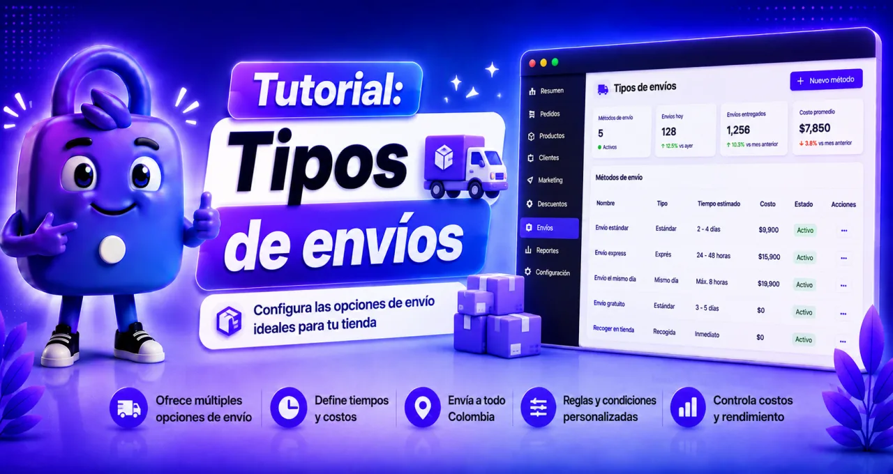 Tutorial: Tipos de envios