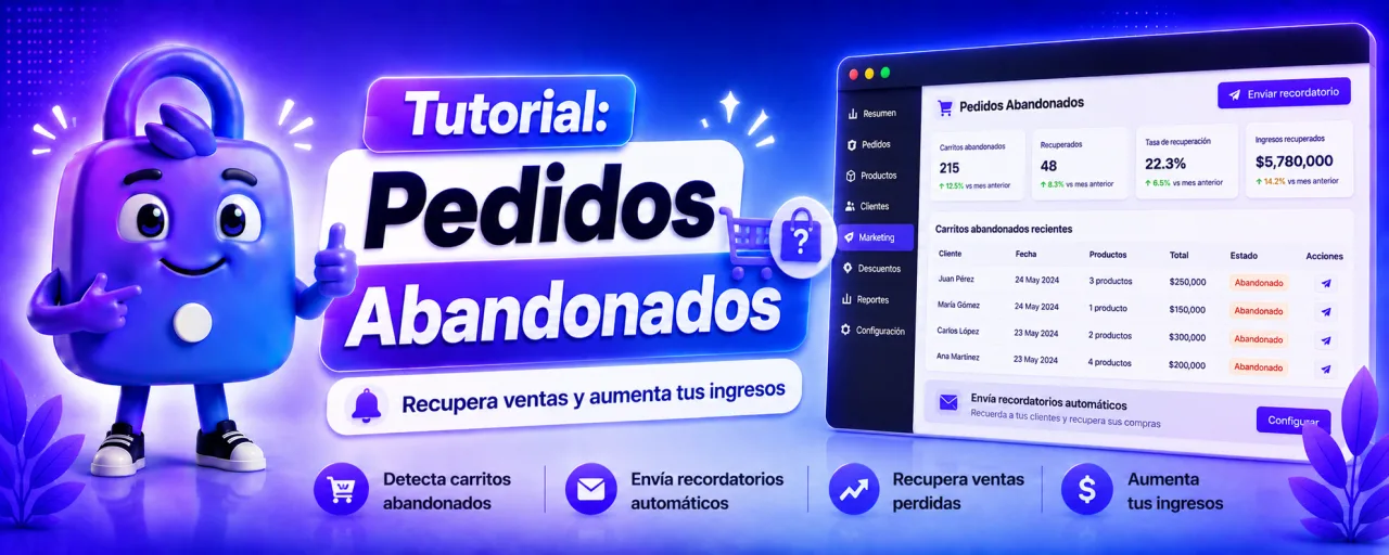 Tutorial: Gestion de pedidos abandonados